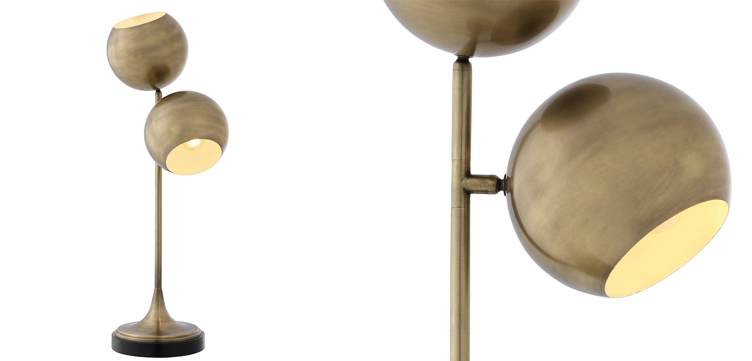 Настольная лампа Eichholtz Table Lamp Compton brass Настольная лампа Eichholtz Table Lamp Compton brass - Loft-Concept в Барнауле