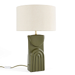 Настольная лампа из керамики и льна Brighter than the Stars варинант исполнения - 2 | Loft Concept в Барнауле