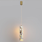 Подвесной светильник с цилиндрическим белым бетонным плафоном Terrazzo Light варинант исполнения - 4 | Loft Concept в Барнауле