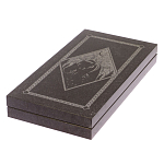 Подарочные нарды из натурального камня с гравировкой Backgammon from Stone варинант исполнения - 6 | Loft Concept в Барнауле