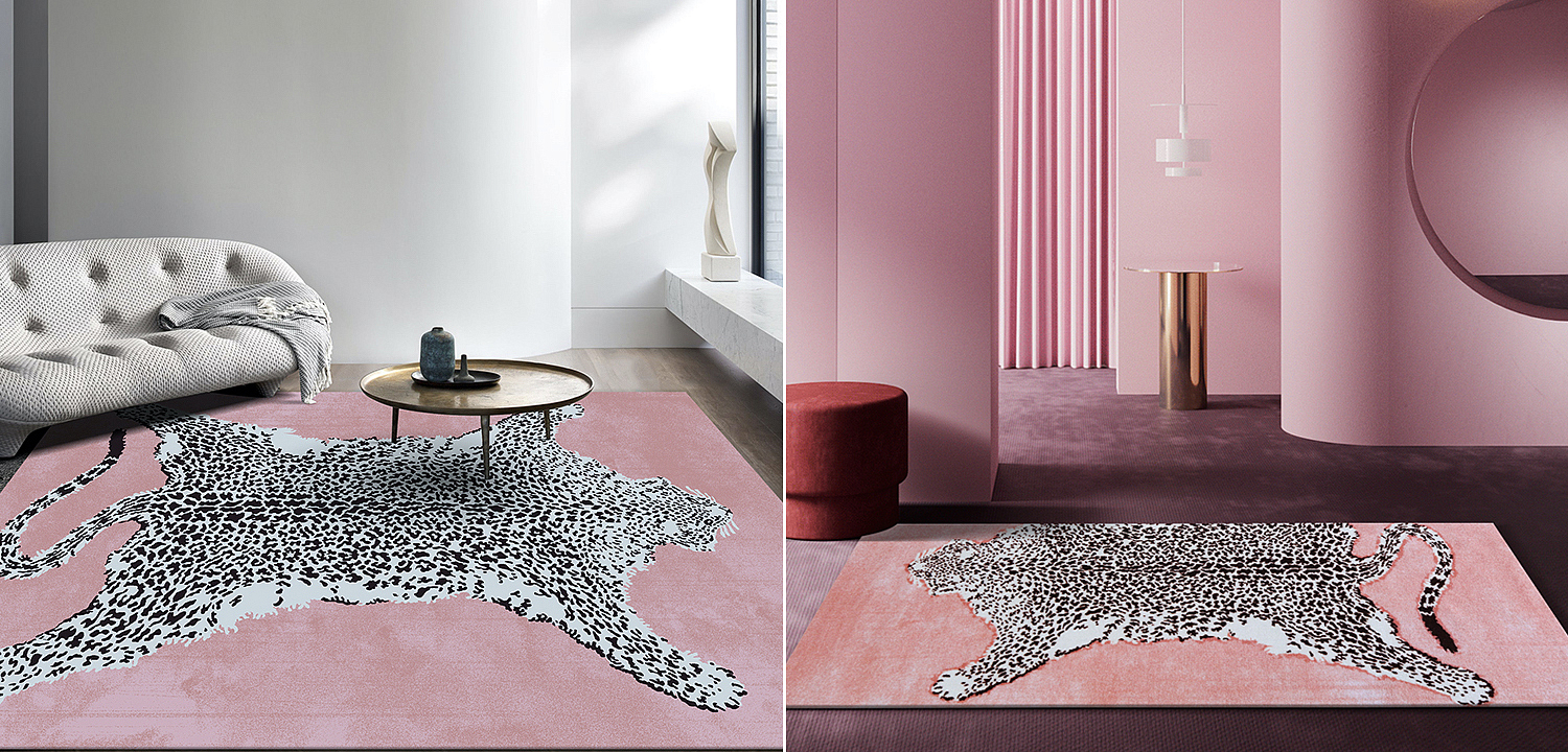 Ковер Colored Beasts pink Ковер Colored Beasts pink - Loft-Concept в Барнауле