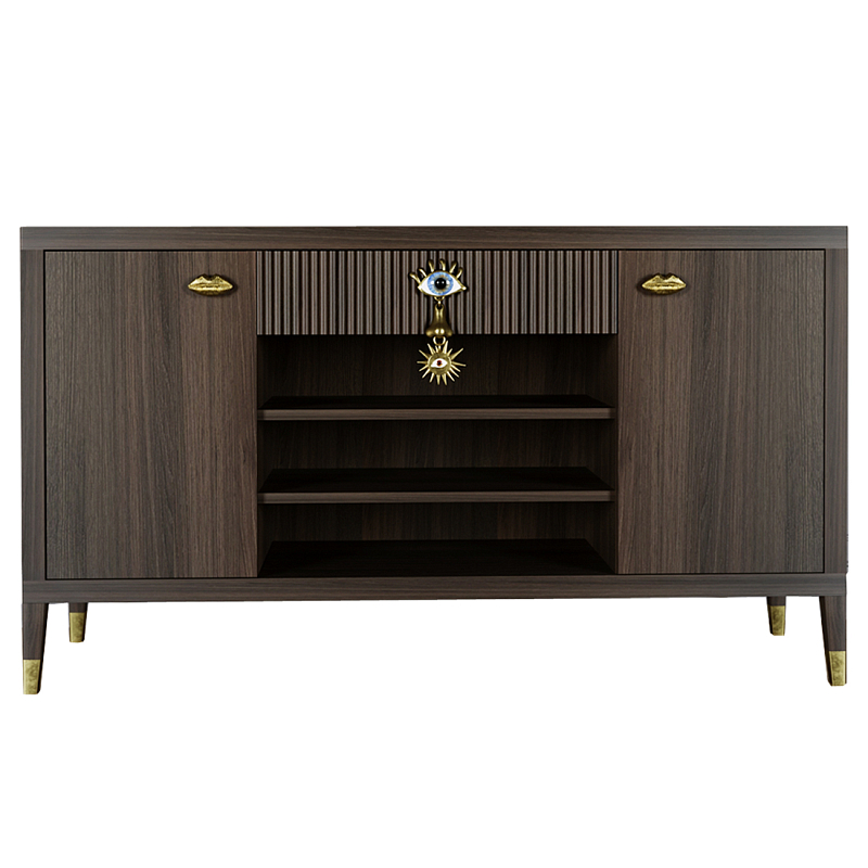 Комод-буфет Elsa Dreams Walnut с открытыми полками Орех Комод-буфет Elsa Dreams Walnut с открытыми полками Орех в Барнауле | Loft Concept