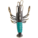 Статуэтка из бронзы в виде лобстера Animals Bronze варинант исполнения - 2 | Loft Concept в Барнауле