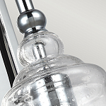 Бра с плафоном в форме колокола из прозрачного стекла с пузырьками Feiss варинант исполнения - 4 | Loft Concept в Барнауле
