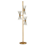 Торшер с абажурами из тонких металлических палочек Wild Thorns варинант исполнения - 2 | Loft Concept в Барнауле