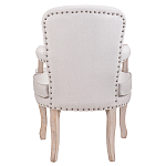 Кресло Aubrey Classical Armchair beige flax варинант исполнения - 3 | Loft Concept в Барнауле