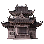 Макет Китайская пагода макет древней традиционной архитектуры варинант исполнения - 2 | Loft Concept в Барнауле