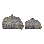 Набор из двух шкатулок с эффектом патинирования Austronesian Caskets варинант исполнения - 1 | Loft Concept в Барнауле
