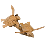 Статуэтка из дерева черепахи Animals of the World 25 варинант исполнения - 3 | Loft Concept в Барнауле