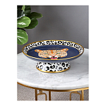 Блюдо фарфоровое Гепард Serengeti варинант исполнения - 8 | Loft Concept в Барнауле