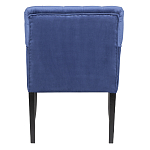Кресло Addison Chic Armchair deep blue velour варинант исполнения - 3 | Loft Concept в Барнауле