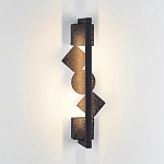 Светодиодное бра черного цвета Suprematism Ice Crack варинант исполнения - 3 | Loft Concept в Барнауле