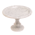 Фруктовница большая из натурального камня Мрамор Белый Natural Stone Fruit Bowls варинант исполнения - 2 | Loft Concept в Барнауле