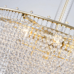 Люстра многоярусная с каскадами кристаллов Crystal Rains варинант исполнения - 5 | Loft Concept в Барнауле