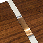 Консоль прямоугольная с выдвижным ящиком на прозрачных ножках Hitchcock варинант исполнения - 3 | Loft Concept в Барнауле