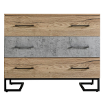 Комод с 3-мя ящиками в стиле лофт Urban Style Space варинант исполнения - 4 | Loft Concept в Барнауле