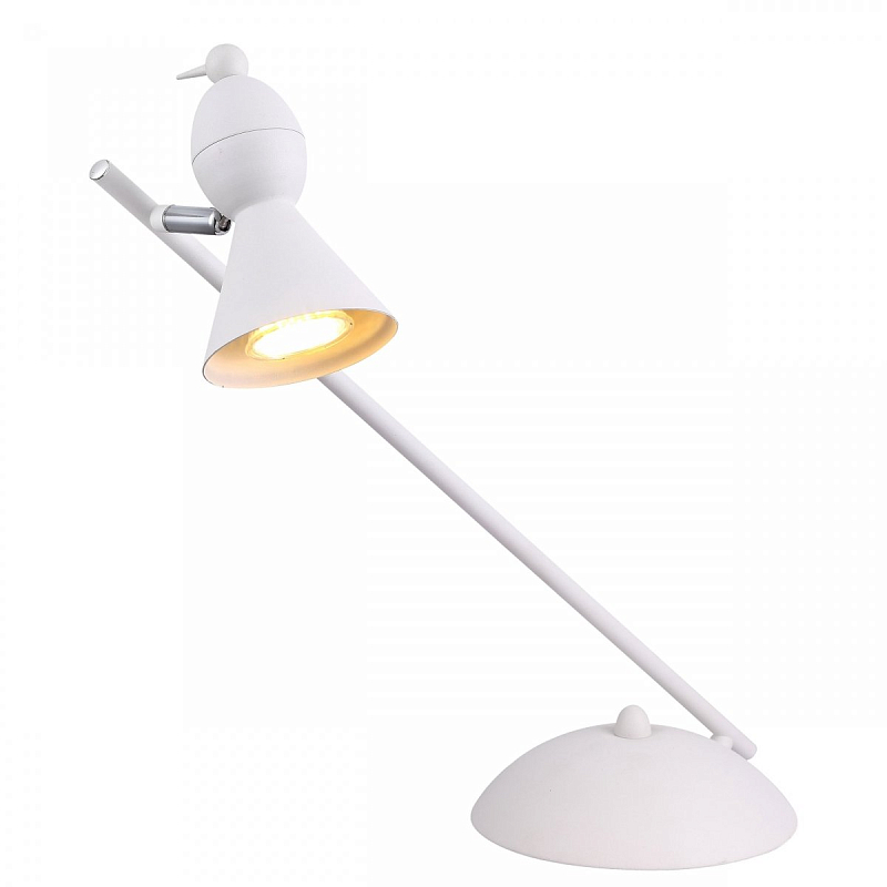 Настольная лампа Atelier Areti Alouette Desk Lamp slantend white Белый Настольная лампа Atelier Areti Alouette Desk Lamp slantend white Белый в Барнауле | Loft Concept