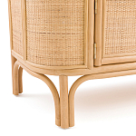 ТВ-тумба из плетеного ротанга Simone Rattan TV Stand варинант исполнения - 5 | Loft Concept в Барнауле