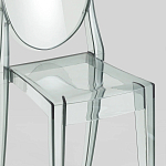 Прозрачный стул с серым оттенком LOUIS GHOST CHAIR варинант исполнения - 7 | Loft Concept в Барнауле