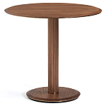 Приставной стол в шпоне ореха Elega варинант исполнения - 1 | Loft Concept в Барнауле