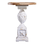 Приставной столик с резным античным узором Antique Engraving варинант исполнения - 2 | Loft Concept в Барнауле