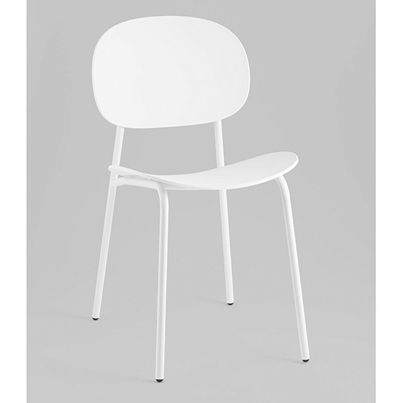 Стул Edie пластик белый Белый Стул Edie пластик белый Белый в Барнауле | Loft Concept