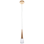 Подвесной светильник капля Acrylic Droplet Gold Hanging Lamp варинант исполнения - 2 | Loft Concept в Барнауле