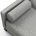 Мебельная ткань Шенилл серый цвет 138 см T4-34 варинант исполнения - 8 | Loft Concept в Барнауле