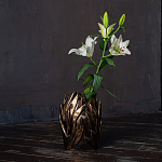 Ваза «Золотая» варинант исполнения - 2 | Loft Concept в Барнауле