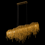 Люстра подвесная с металлическими дугами и длинными цепочками 115 см Atlantis Chain варинант исполнения - 7 | Loft Concept в Барнауле