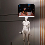 Настольная лампа с абажуром Cretto Mir варинант исполнения - 9 | Loft Concept в Барнауле