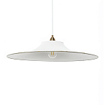 Подвесной вязаный белый светильник «Токио»  варинант исполнения - 1 | Loft Concept в Барнауле