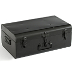 Металлический сундук Metal Chest Black варинант исполнения - 1 | Loft Concept в Барнауле