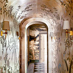 Обои ручная роспись Siam White Metal варинант исполнения - 3 | Loft Concept в Барнауле