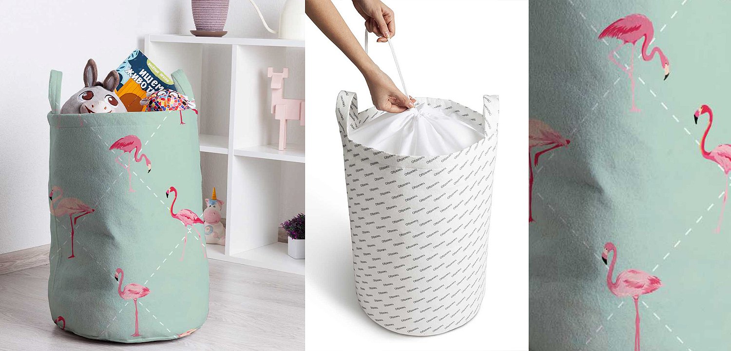 Корзина Flamingo Rhombus Basket Корзина Flamingo Rhombus Basket - Loft-Concept в Барнауле