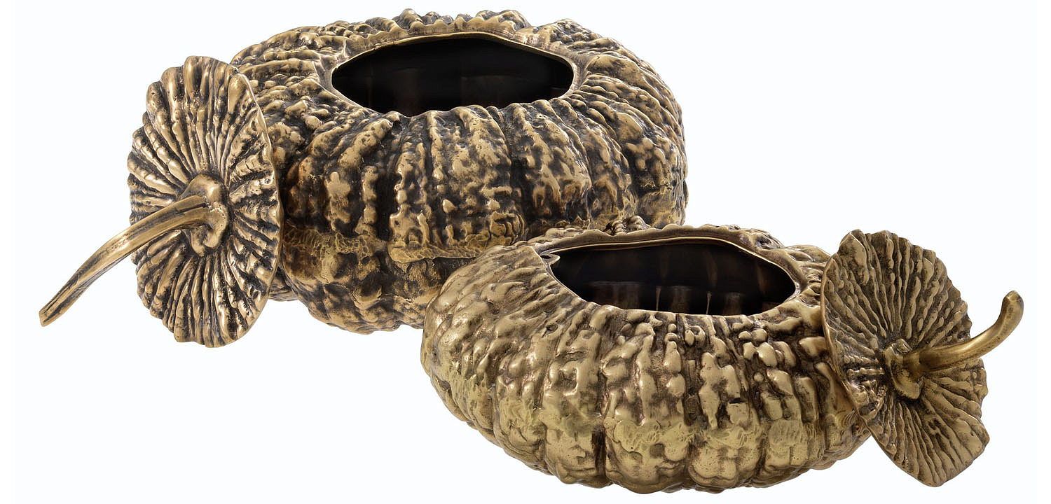 Набор шкатулок Eichholtz BOX CITROUILLE SET OF 2 Набор шкатулок Eichholtz BOX CITROUILLE SET OF 2 - Loft-Concept в Барнауле