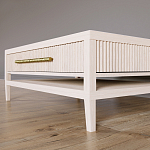 Кофейный стол Primo с двумя ящиками Светлый дуб варинант исполнения - 4 | Loft Concept в Барнауле