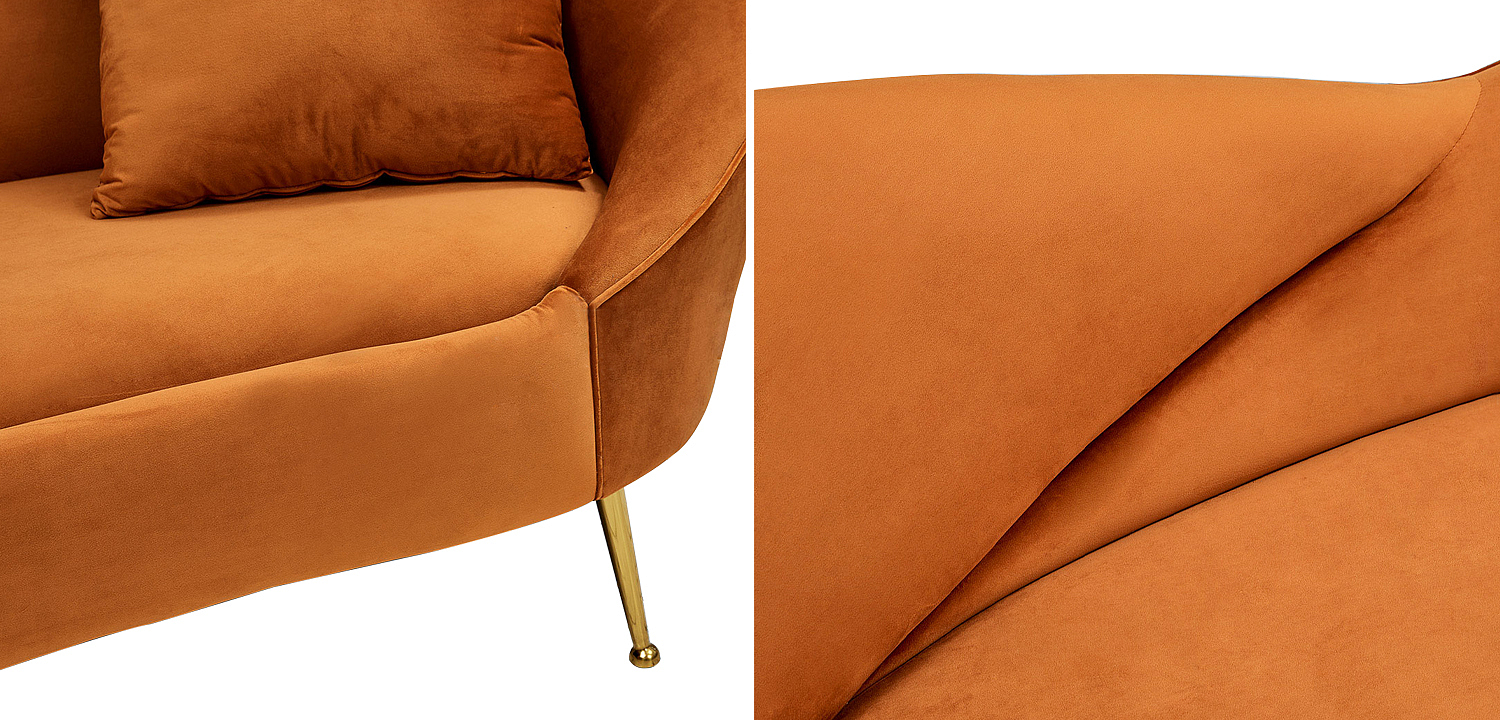 Диван Prudence Orange Sofa Диван Prudence Orange Sofa - Loft-Concept в Барнауле