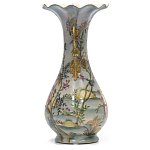 Ваза фарфоровая с попугаями Gaya варинант исполнения - 3 | Loft Concept в Барнауле