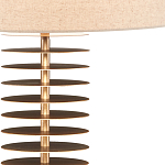 Настольная лампа с корпусом из металлических дисков Skyscraper варинант исполнения - 1 | Loft Concept в Барнауле