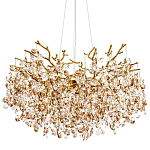 Люстра с хрустальными подвесками Fairytree Gold Crystal Chandelier 10 варинант исполнения - 1 | Loft Concept в Барнауле