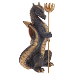 Подсвечник в виде дракона Dragon Candlestick Red Gold Blue Green варинант исполнения - 3 | Loft Concept в Барнауле