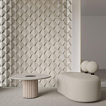 Гипсовая 3D Панель DRAGON SCALE - B варинант исполнения - 1 | Loft Concept в Барнауле