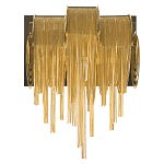 Бра с перфорированными металлическими дугами и цепочками 22 см Atlantis Chain варинант исполнения - 3 | Loft Concept в Барнауле