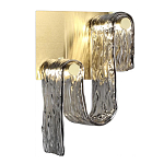 Бра волнистой формы из фактурного стекла Wave варинант исполнения - 2 | Loft Concept в Барнауле