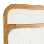 Ширма из массива дуба и ткани Arcuri Screen варинант исполнения - 4 | Loft Concept в Барнауле