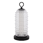 Настольная лампа с прозрачным факутрным стеклянным плафоном Sonora варинант исполнения - 2 | Loft Concept в Барнауле