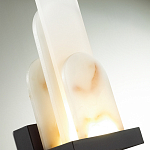 Бра с белыми вертикальными элементами Alabaster Totem варинант исполнения - 4 | Loft Concept в Барнауле