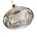 Подвесной светильник с прозрачным стеклянным плафоном округлой формы Effervia  варинант исполнения - 8 | Loft Concept в Барнауле