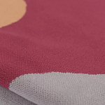 Плед из хлопка с абстрактным принтом Elysian Flow Ember варинант исполнения - 4 | Loft Concept в Барнауле